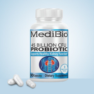 MediBio 45 Billion CFU Probiotic for Kidney Health