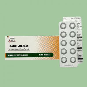 Cardilol 6.25