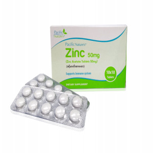 Pacific Nature's Zinc 50mg Tablet