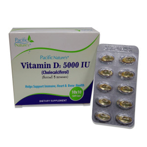 Pacific Nature's Vitamin D3 5000IU
